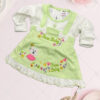 Premium Baby Girls Cotton Frock with Pajama Set