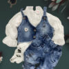 Baby Girls Dress Top Pant & Jacket